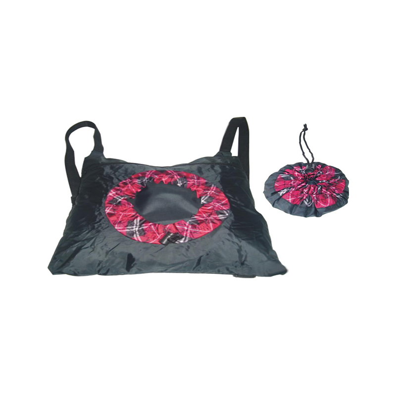 JS-SP002-Bolsa de compras plegable de poliéster