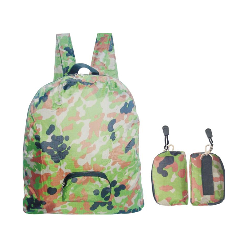 JS-SP005-Bolsa de compras plegable de poliéster