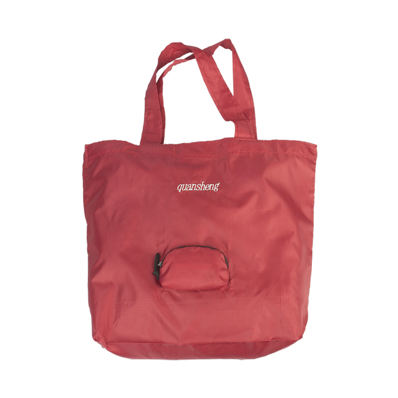 JS-SP004-Bolsa de compras plegable de poliéster